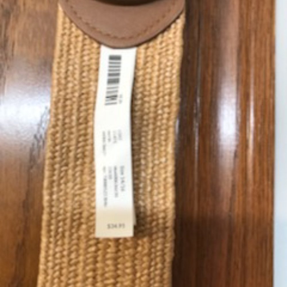 LANE BRYANT UEC Size 14/16 white cream high-low eyelet dress w/ belt - Picture 15 of 16